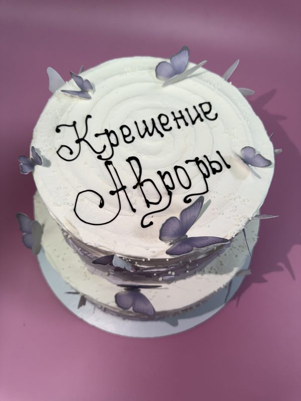 Торт на крещение