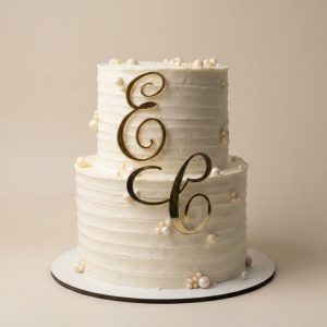 Свадебный торт с Вашими инициалами