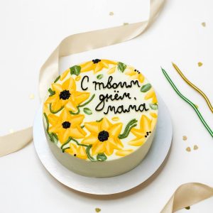 Торт маме со вкусом красных бархат