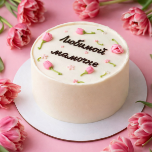 Бенто торт на 8 марта, тропический