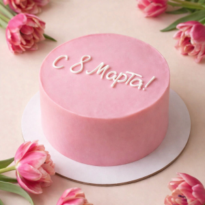 Бенто торт сникерс, 8 марта